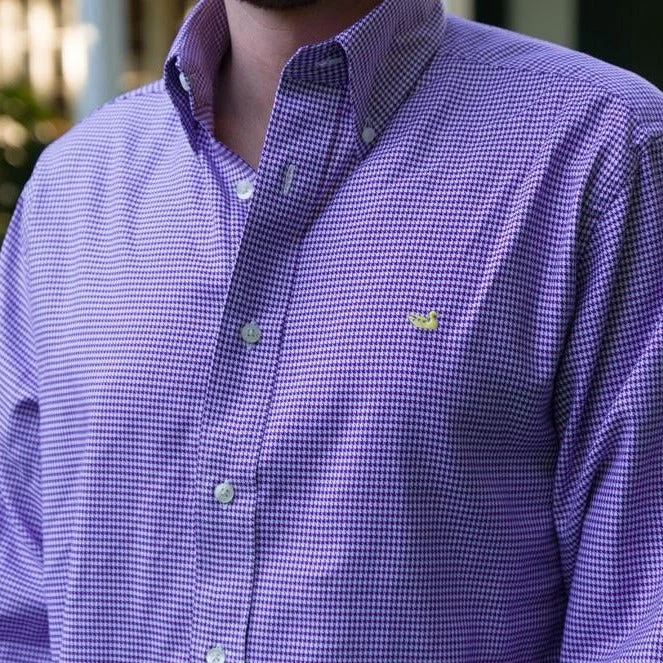 Mackenzie Houndstooth Dress Shirt