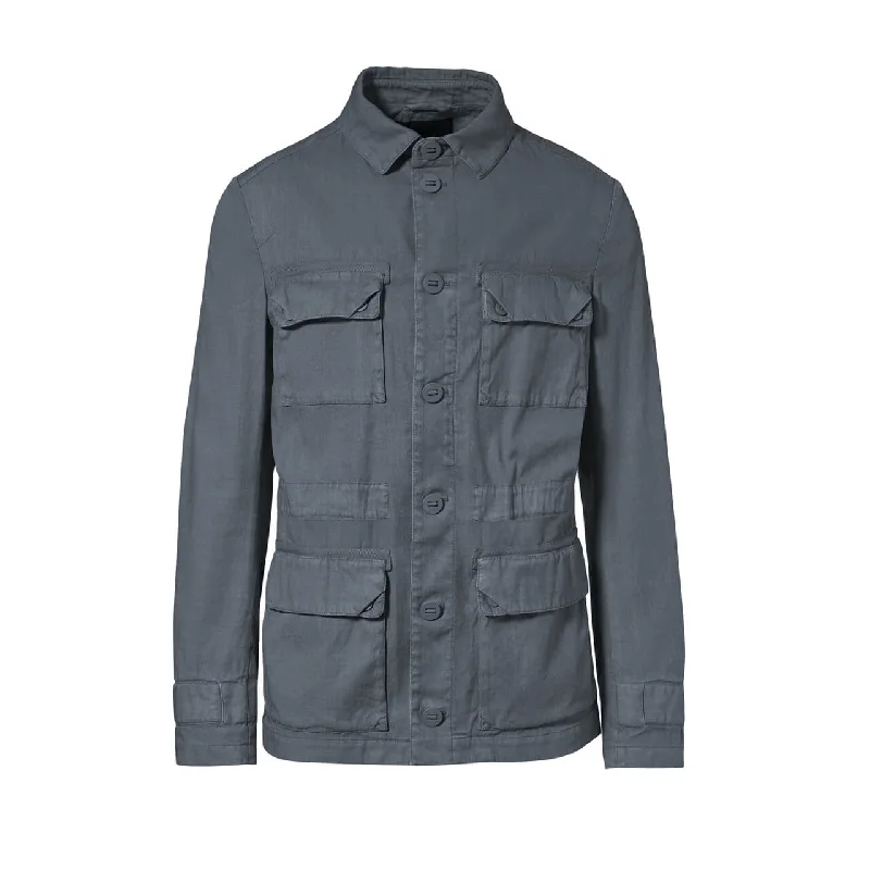 Porsche Design Men's Asphalt Garment Dye Field Jacket