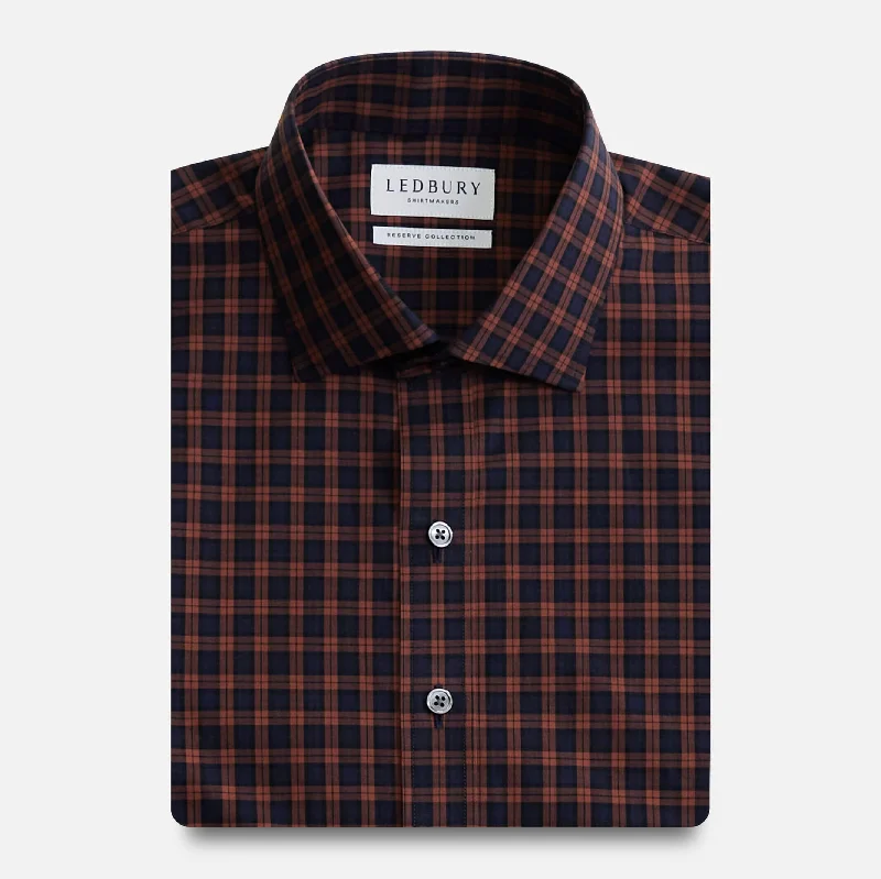 The Rust Elmsmere Plaid Custom Shirt