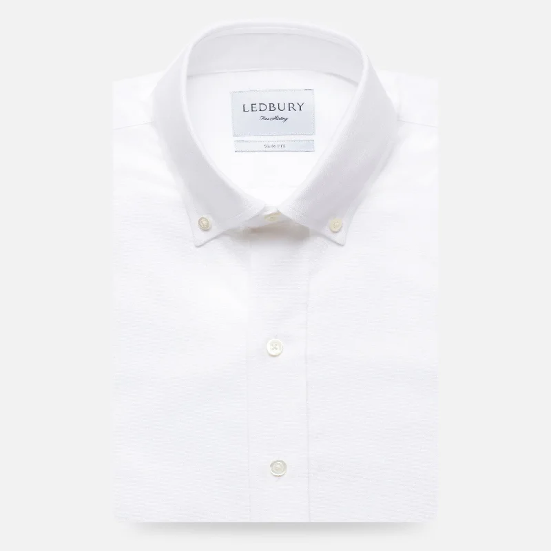 The White Mayfield Oxford Custom Shirt