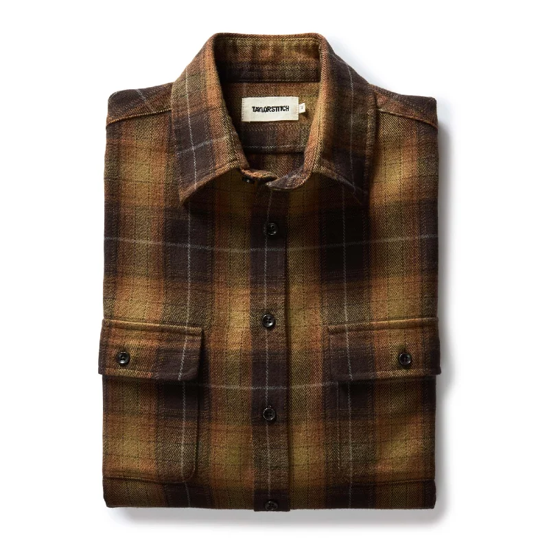 The Yosemite Shirt in Bonfire Plaid