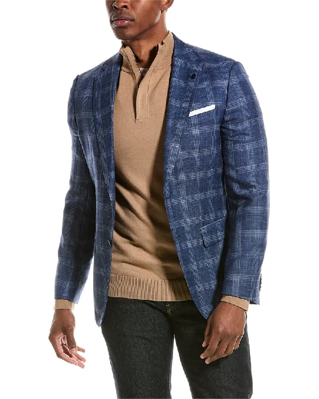 BOSS Hugo Boss Wool & Silk-Blend Blazer