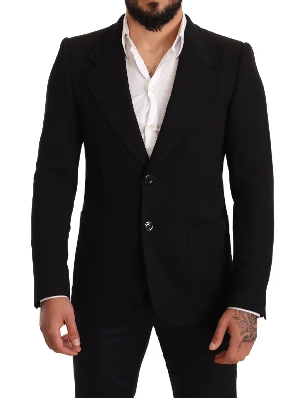 Dolce & Gabbana Elegant Slim Fit  Cotton Men's Blazer