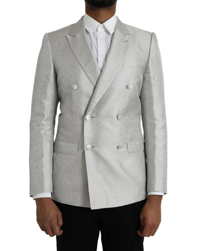 Dolce & Gabbana  MARTINI Double Breasted Coat Men's Blazer