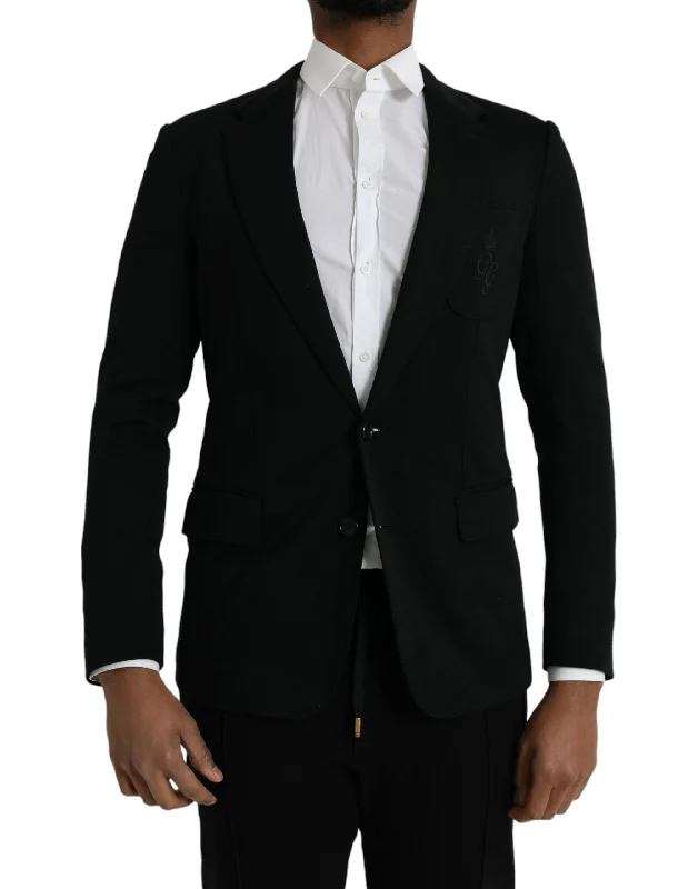 Dolce & Gabbana  Wool 2 Piece Single Breasted Men's Suit