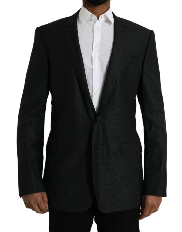 Dolce & Gabbana  Wool Notch SingleBreasted Coat Men's Blazer