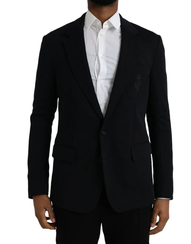 Dolce & Gabbana  Wool Single Breasted Coat Men's Blazer