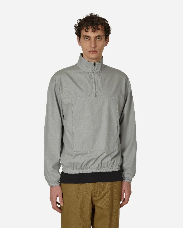 Popelin Anorak Pale Grey