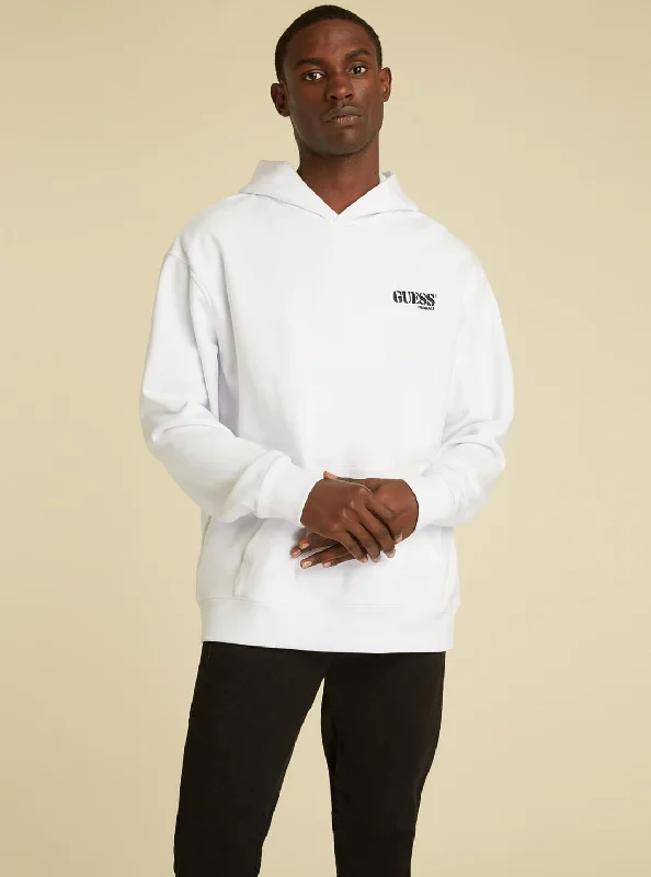 GUESS Originals White Kit Hoodie