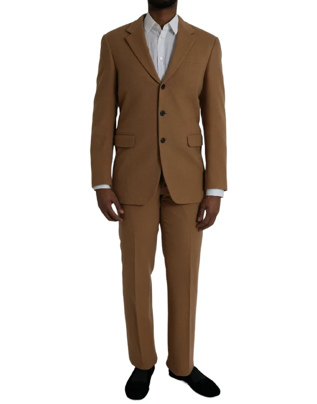 Prada  Cashmere 2 Piece Single Breasted Men's Suit