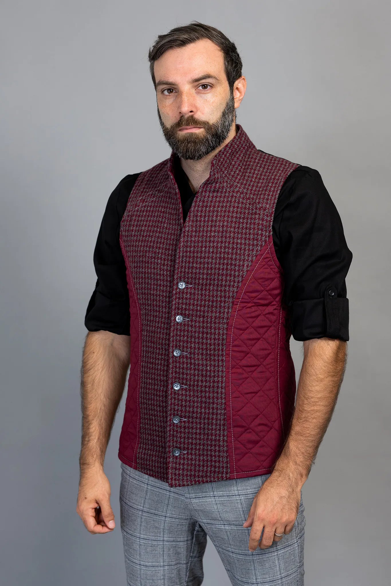 Dorian Vest - Bordeaux [Mens]