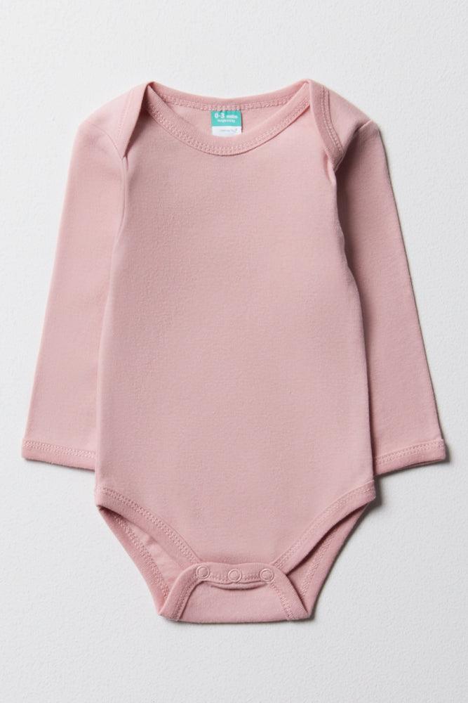 Long Sleeve Bodyvest Pink