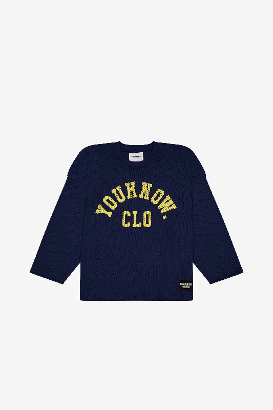 MESH LONGSLEEVE | NAVY