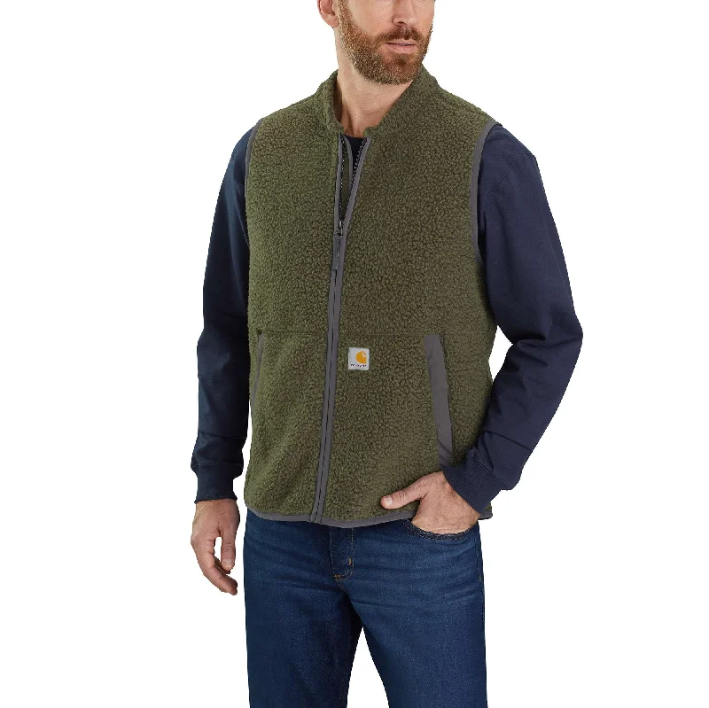 Relaxed Fit Fleece Vest