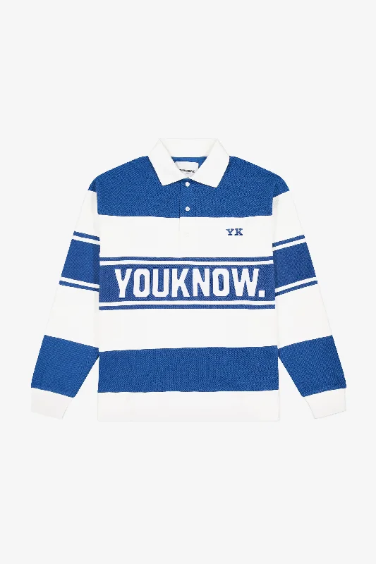 RUGBY LONG SLEEVE | BLUE STRIPE