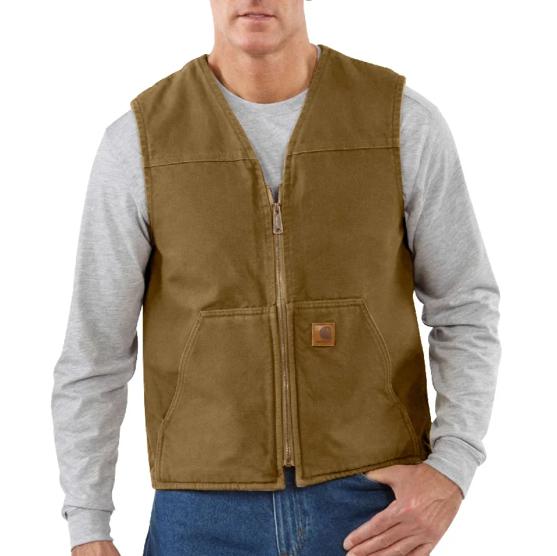 Sandstone Rugged Vest / Sherpa Lined