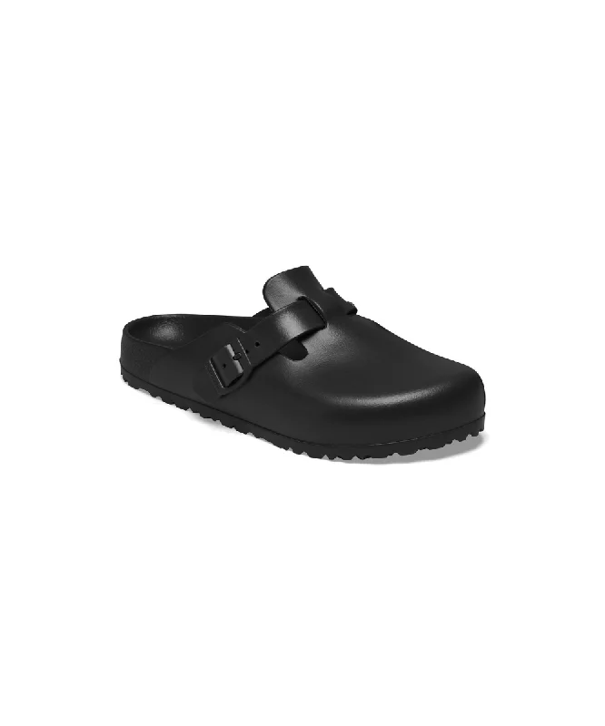 Men's sandals with a wide strap for supportMen's sandals with a wide strap for supportBIRKENSTOCK BOSTON IN BLACK Men's sandals with a wide strap for supportMen's sandals with a wide strap for supportBIRKENSTOCK BOSTON IN BLACK