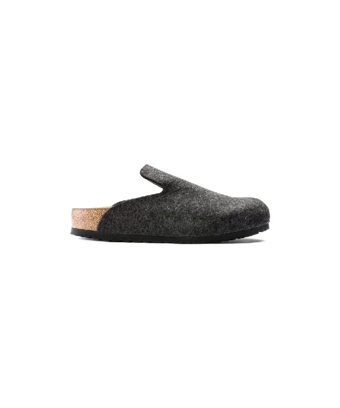 Men's sandals with a contrast stitching detailMen's sandals with a contrast stitching detailBIRKENSTOCK DAVOS WOOL FELT LOAFERS IN ANTHRACITECITE Men's sandals with a contrast stitching detailMen's sandals with a contrast stitching detailBIRKENSTOCK DAVOS WOOL FELT LOAFERS IN ANTHRACITECITE