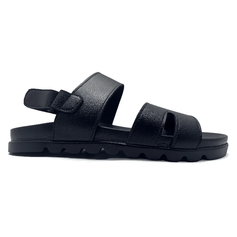 Men's sandals with a padded heelMen's sandals with a padded heelBlack Casual Sandal Men's sandals with a padded heelMen's sandals with a padded heelBlack Casual Sandal
