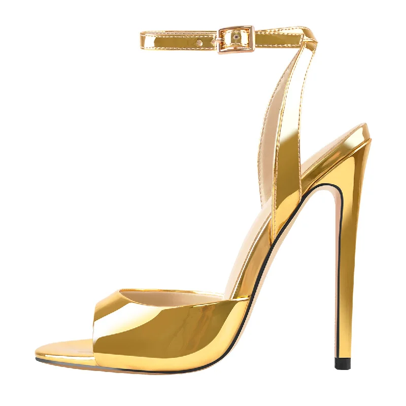 Men's sandals with a contrast stitching detailMen's sandals with a contrast stitching detailGold Round Toe Strap High Heel Stilettos Sandals Men's sandals with a contrast stitching detailMen's sandals with a contrast stitching detailGold Round Toe Strap High Heel Stilettos Sandals