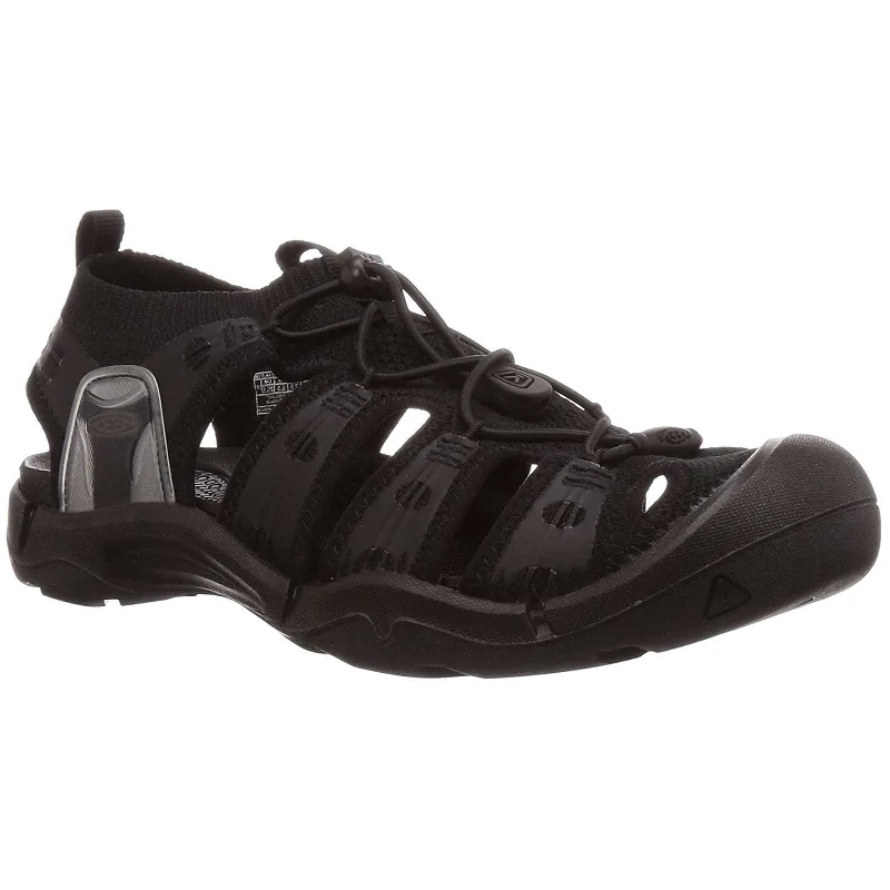 Men's sandals with a perforated leather upper for ventilationMen's sandals with a perforated leather upper for ventilationEvofit One Textile Men's Hiking Sandals