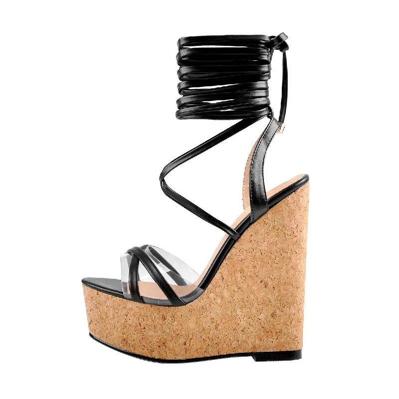 Men's sandals with a decorative buckle or charmMen's sandals with a decorative buckle or charmLace up Wood Platform Wedge Open Toe Sandals Men's sandals with a decorative buckle or charmMen's sandals with a decorative buckle or charmLace up Wood Platform Wedge Open Toe Sandals