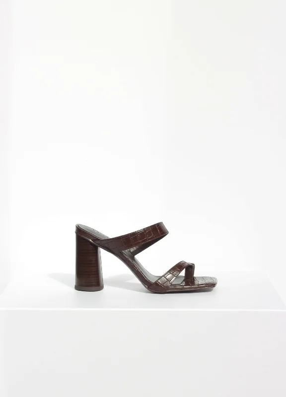 Men's sandals with a decorative buckle or charmMen's sandals with a decorative buckle or charmLUCA Mules, Brown Croc Men's sandals with a decorative buckle or charmMen's sandals with a decorative buckle or charmLUCA Mules, Brown Croc