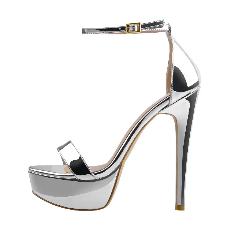 Waterproof men's sandals for water activitiesWaterproof men's sandals for water activitiesSilver Ankle Strap Platform Stiletto Single Band Sandals Waterproof men's sandals for water activitiesWaterproof men's sandals for water activitiesSilver Ankle Strap Platform Stiletto Single Band Sandals