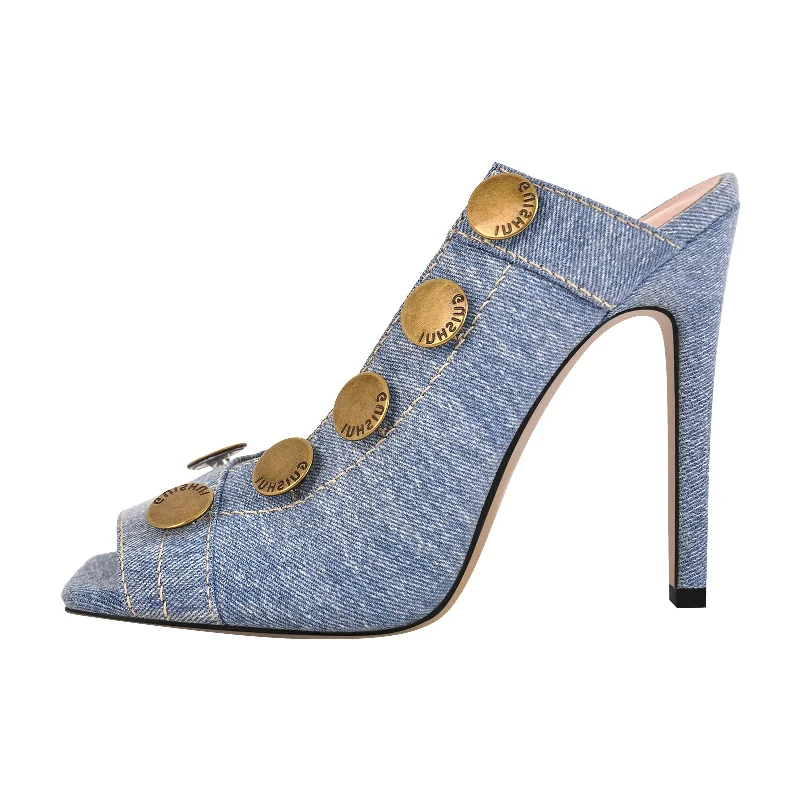 Men's sandals with a perforated leather upper for ventilationMen's sandals with a perforated leather upper for ventilationSquare Toe Multi-Buckle Stiletto Denim Sandals Men's sandals with a perforated leather upper for ventilationMen's sandals with a perforated leather upper for ventilationSquare Toe Multi-Buckle Stiletto Denim Sandals