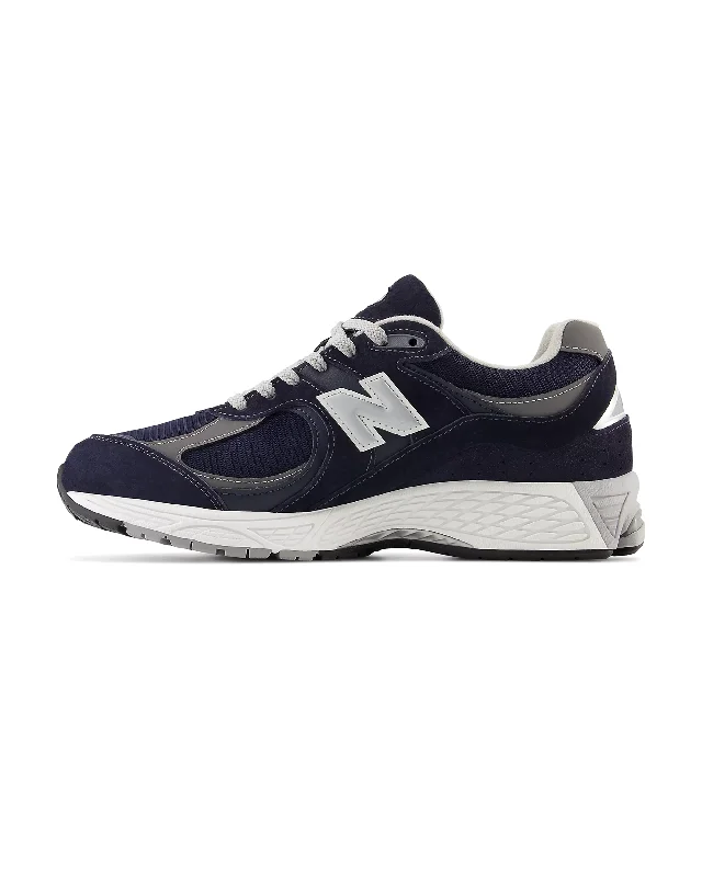 Men's sneaker boots with a mid - ankle height2002RX - Navy / Grey