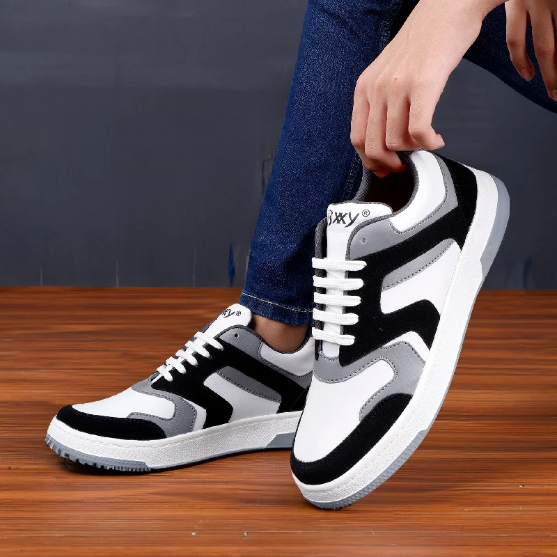 Men's neon - colored sneakers for a bold statementBxxy's Classic Vegan Striped Trendy Casuals Men's neon - colored sneakers for a bold statementBxxy's Classic Vegan Striped Trendy Casuals