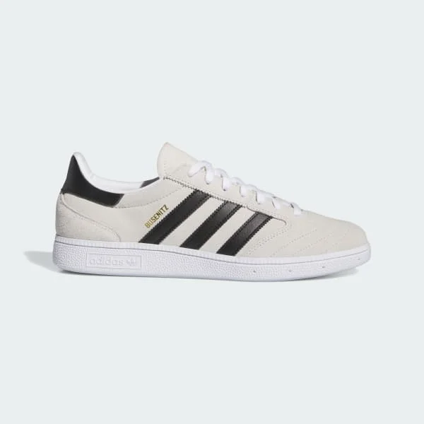 Men's black canvas sneakers with a red soleAdidas Busenitz Vintage Crystal White - Core Black - Cloud White Men's black canvas sneakers with a red soleAdidas Busenitz Vintage Crystal White - Core Black - Cloud White