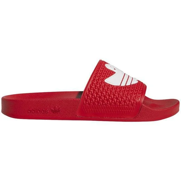 Men's chunky - sole sneakers for a trendy lookAdidas Mark Gonzales Shmoofoil Slides Scarlet - Footwear White Men's chunky - sole sneakers for a trendy lookAdidas Mark Gonzales Shmoofoil Slides Scarlet - Footwear White