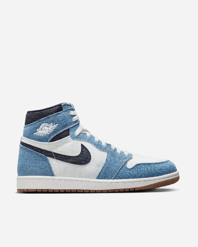 Men's high - top leather sneakers with a zip - up sideAir Jordan 1 Retro High 'Denim' Men's high - top leather sneakers with a zip - up sideAir Jordan 1 Retro High 'Denim'