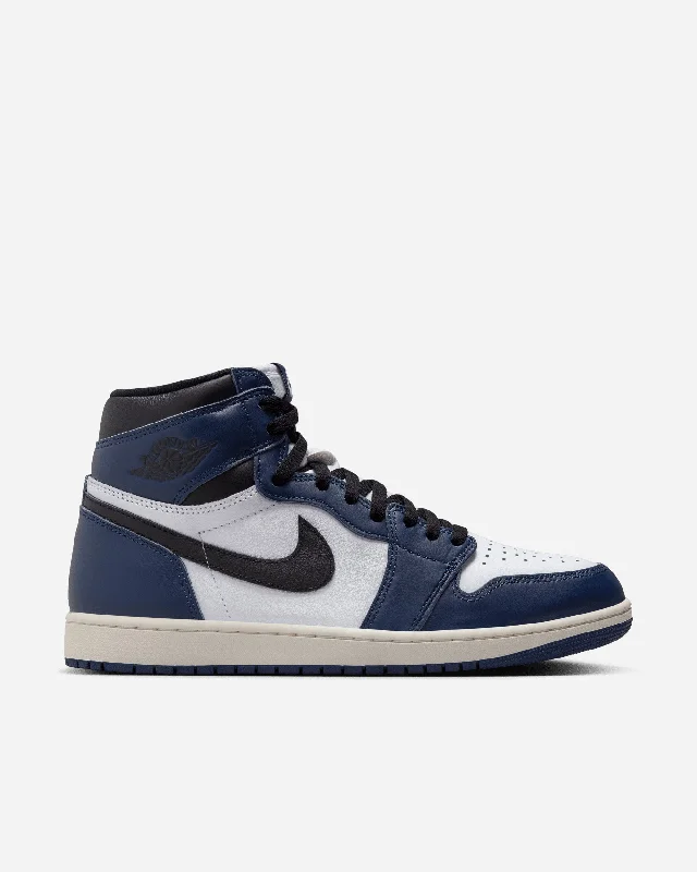 Men's running sneakers with shock - absorbing solesAir Jordan 1 Retro High OG 'Midnight Navy'