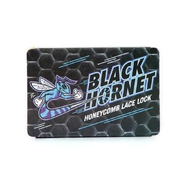 Men's chunky - sole sneakers for a trendy lookBlack Sheep x Fully Laced "Black Hornet" Honeycomb Hex Lace Locks Men's chunky - sole sneakers for a trendy lookBlack Sheep x Fully Laced "Black Hornet" Honeycomb Hex Lace Locks