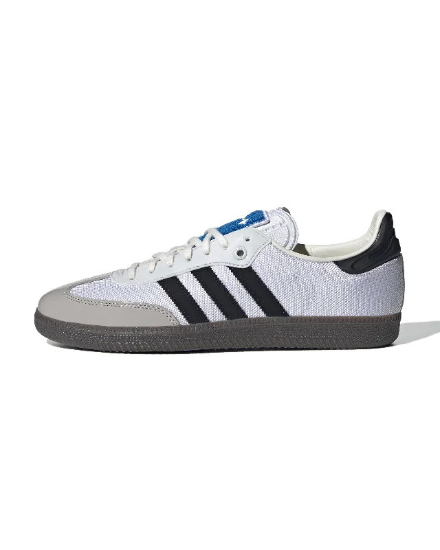 Men's camo - print sneakers for an edgy styleBSTN Samba - Crystal White / Gum-Core Black Men's camo - print sneakers for an edgy styleBSTN Samba - Crystal White / Gum-Core Black