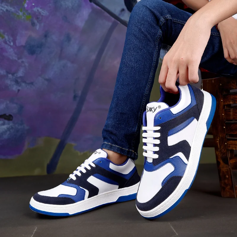 Men's vegan leather sneakers for an eco - friendly optionBxxy's Classic Vegan Striped Trendy Casuals Men's vegan leather sneakers for an eco - friendly optionBxxy's Classic Vegan Striped Trendy Casuals