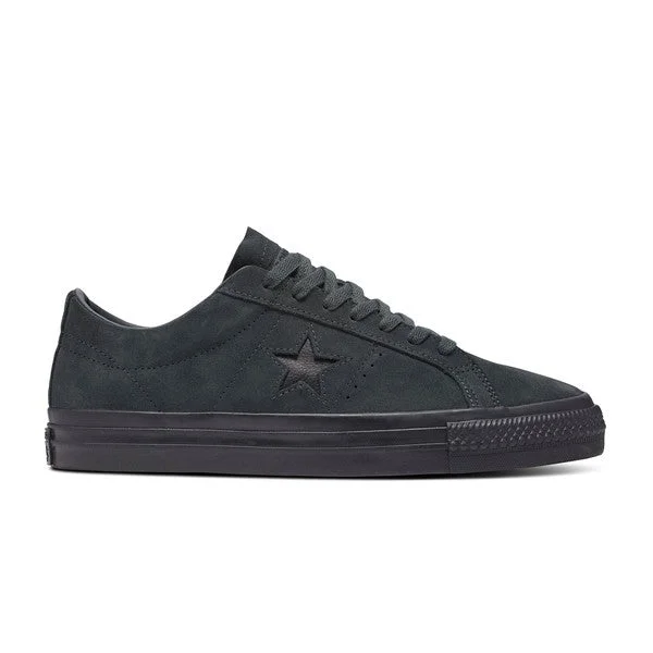 Men's gray mesh sneakers for breathability during workoutsConverse CONS One Star Pro Ox Secret Pines - Black Men's gray mesh sneakers for breathability during workoutsConverse CONS One Star Pro Ox Secret Pines - Black