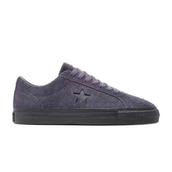 Men's chunky - sole sneakers for a trendy lookConverse CONS One Star Pro Ox Vintage Suede Dark Moth - Black Men's chunky - sole sneakers for a trendy lookConverse CONS One Star Pro Ox Vintage Suede Dark Moth - Black