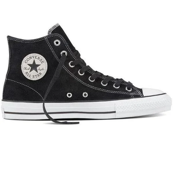 Men's vegan leather sneakers for an eco - friendly optionConverse CTAS Pro Hi Core Suede Black - Black - White