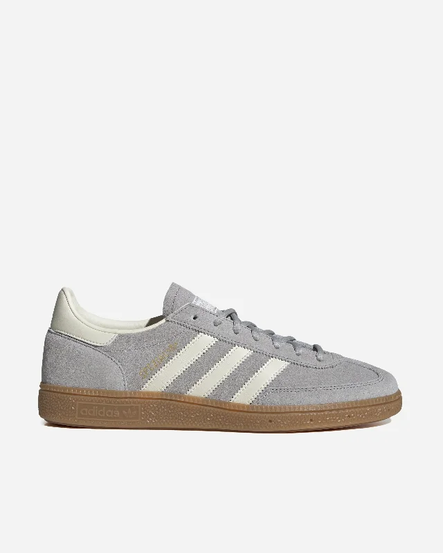 Men's black canvas sneakers with a red soleHandball Spezial