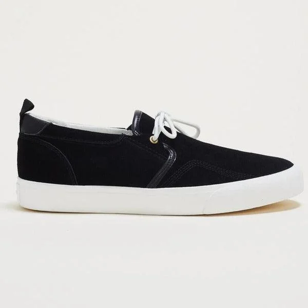 Men's fashion - forward sneakers with a unique tongue designHours Is Yours Hours Callio S77 Black - Cream Men's fashion - forward sneakers with a unique tongue designHours Is Yours Hours Callio S77 Black - Cream