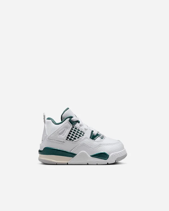 Men's classic white leather sneakers with black lacesJordan 4 Retro 'Oxidized Green' (Toddler) Men's classic white leather sneakers with black lacesJordan 4 Retro 'Oxidized Green' (Toddler)