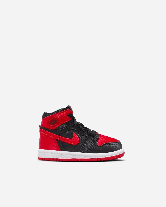 Men's high - end luxury sneakers with hand - stitched detailsJordan 1 Retro High OG 'Satin Bred' (Toddler) Men's high - end luxury sneakers with hand - stitched detailsJordan 1 Retro High OG 'Satin Bred' (Toddler)