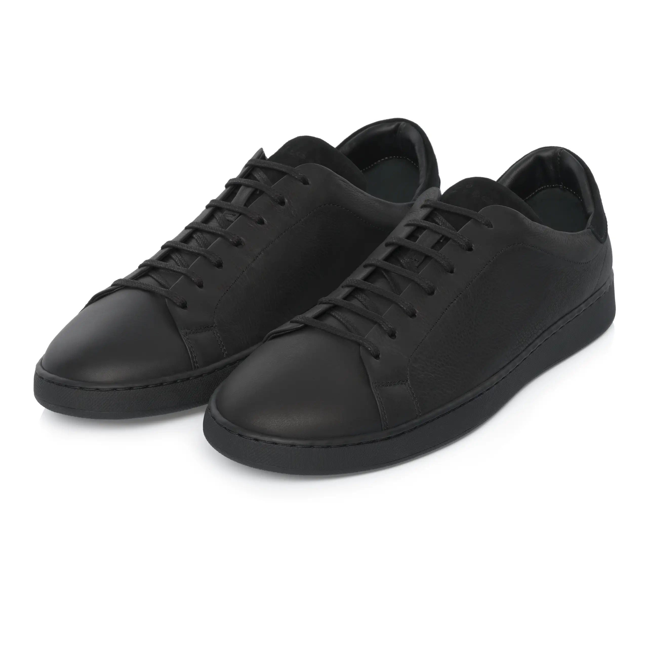 Men's slip - resistant sneakers for industrial workLeather Sneakers in Black