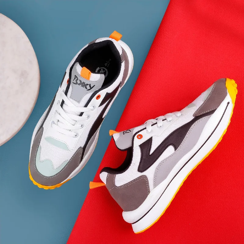 Men's classic white leather sneakers with black lacesNew Latest Men's Trendiest Light Weight Sports Running And Outdoor shoes Men's classic white leather sneakers with black lacesNew Latest Men's Trendiest Light Weight Sports Running And Outdoor shoes