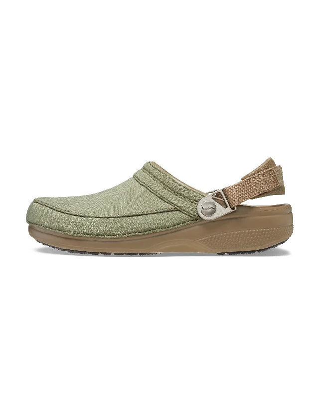 Men's leather - and - mesh combination sneakers for style and functionMoPQ Classic Clog - Khaki / Khaki Men's leather - and - mesh combination sneakers for style and functionMoPQ Classic Clog - Khaki / Khaki