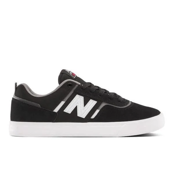 Men's slip - on sneakers with elastic side panelsNew Balance Numeric Jamie Foy NM306BMS Black - White Men's slip - on sneakers with elastic side panelsNew Balance Numeric Jamie Foy NM306BMS Black - White