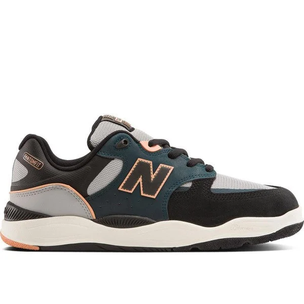 Men's low - top canvas sneakers with a floral printNew Balance Numeric Tiago Lemos NM1010BF Teal Green - Black Men's low - top canvas sneakers with a floral printNew Balance Numeric Tiago Lemos NM1010BF Teal Green - Black